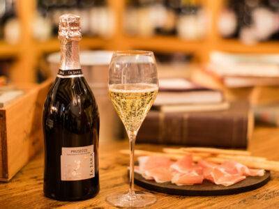 prosecco and prosciutto