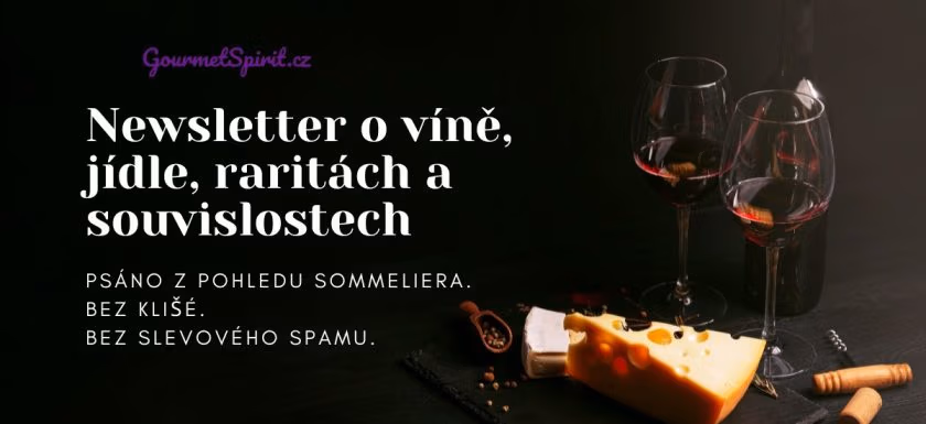 Newsletter na GourmetSpirit.cz