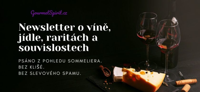 Newsletter na GourmetSpirit.cz
