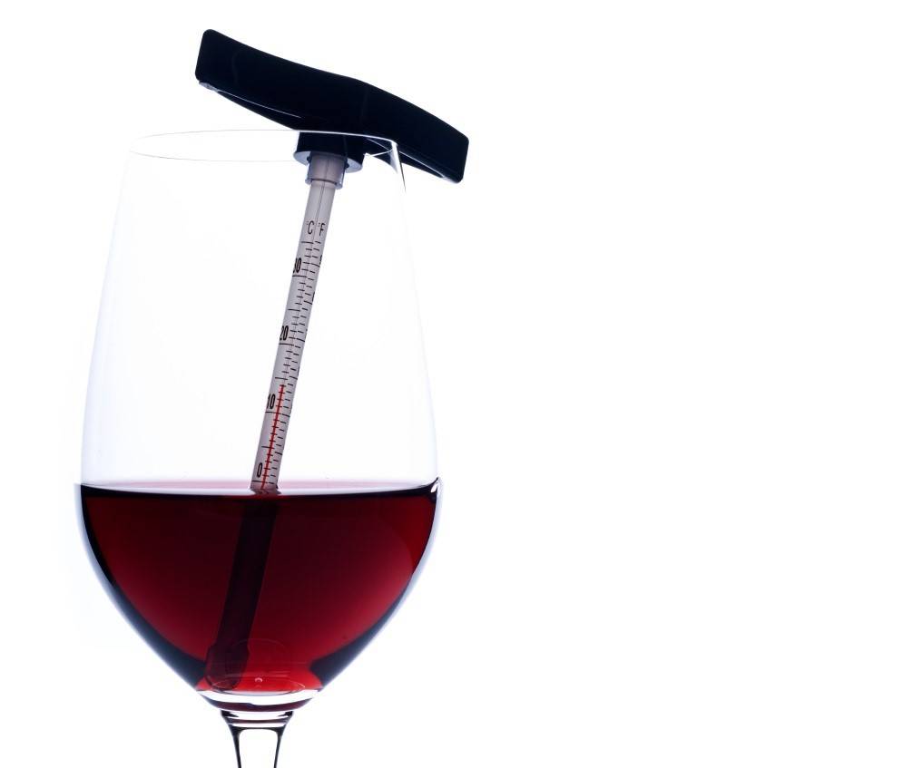 Teplota podávání vína