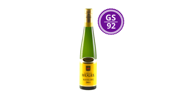 <B>Domaine Hugel – Riesling 2011 Vendange Tardive, Alsasko, Francie </B><BR>Přírodně sladký Ryzlink rýnský z renomovaného rodinného vinařství
