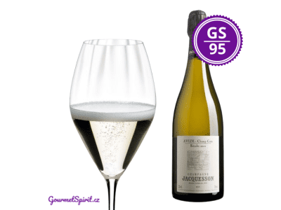 <B>Jacquesson - Champagne Avize Champ Cain Grand Cru 2005 Extra Brut</B><BR>Šampaňské Blanc de Blancs z jediné vinice a z jednoho z nejstarších domů v Champagne