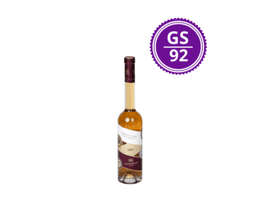 <B>J. & J. Ostrožovič - Tokajský výber 6 putňový 2003 </B><BR> Šampión Top 100 Salónu vín Slovenska v kategorii tokajských vín