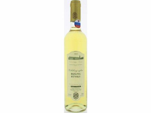 Chateau Bela (Egon Müller) - Rizling Rýnský 2013, cibébový výber