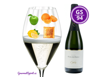 <B>Gala vinařství - Blanc de Blancs, Extra Brut </B><BR> Nejlepší sekt Česka pro rok 2025