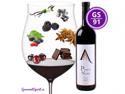 <B>Vinařství Salabka - Pinot Noir 2018, Praha </B><BR> Rulandské modré z Prahy patřící mezi 100 nejlepších vín Česka 2021