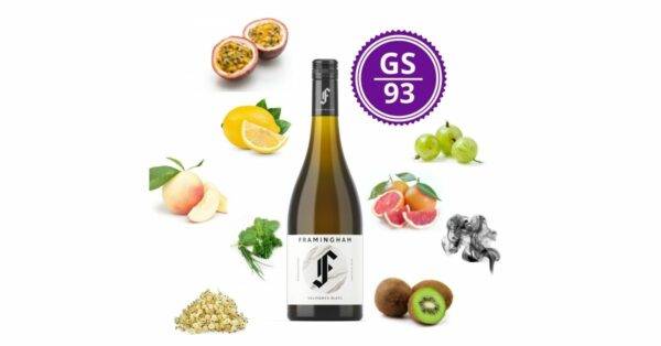 <B>Framingham Sauvignon Blanc 2019, Marlborough, Nový Zéland </B><BR>Typická expresivnost Marlborough, mimořádně doplněná o hloubku a eleganci