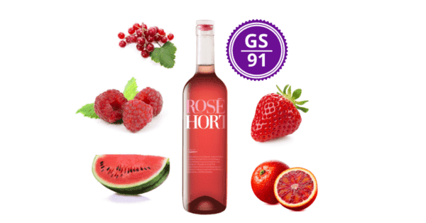 <B>VINO HORT - Merlot rosé 2020, pozdní sběr</B><BR> Top 5 rosé z ČR
