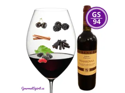 <B>Vinařství Springer - Frankovka Family Reserve 2019 </B><BR> Nejlepší Frankovka Česka pro rok 2023
