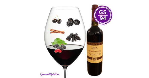 <B>Pavel Springer - Frankovka Family Reserve 2019 </B><BR> Nejlepší Frankovka Česka pro rok 2023