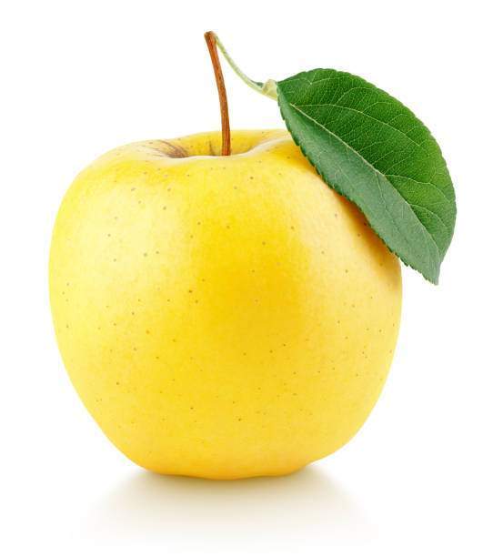 Žluté jablko