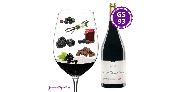 <B>Miloš Michlovský - Cuvée 2019, výběr z hroznů, suché - Cabernet Sauvignon + Merlot + Carmenere </B><BR> Top 15 Cabernet posledního desetiletí Česka