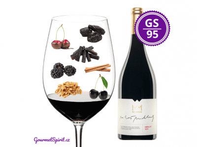 <B>Miloš Michlovský - Merlot 2019, výběr z hroznů </B><BR>Top 3 Merlot z ČR