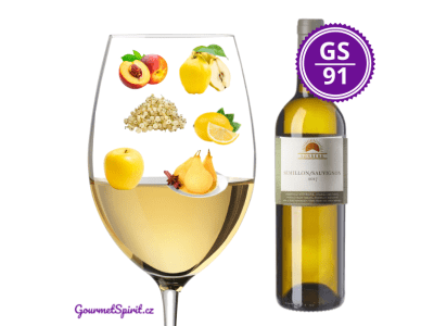<B>Velký SONBERK - Sémillon + Sauvignon, pozdní sběr 2016 </B><BR> Bílé suché "Bordeaux" z Moravy