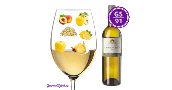 <B>Velký SONBERK - Sémillon + Sauvignon, pozdní sběr 2016 </B><BR> Bílé suché "Bordeaux" z Moravy