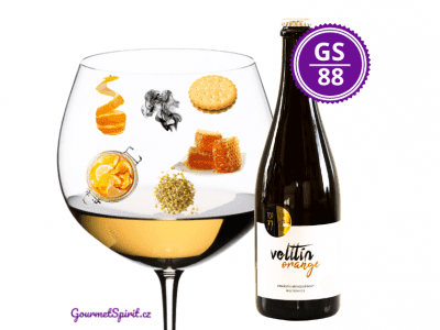 <B>Vinařství Jiří Holešínský - Veltlín Orange 2019 </B><BR> Veltlín ve stylu autentických oranžových vín, který zrál na jemných kvasnicích z Hibernalu