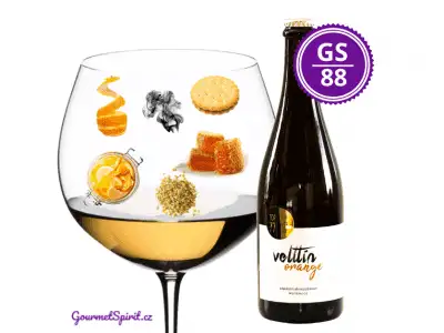 <B>Vinařství Jiří Holešínský - Veltlín Orange 2019 </B><BR> Veltlín in the style of authentic orange wines, matured on fine yeast from Hibernal