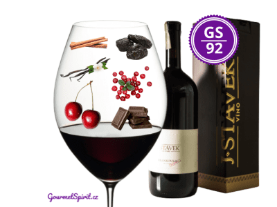 <B>Víno J. Stávek - Frankovka 2015 Reserva, suché, Magnum (1.5l) </B><BR> Jedna z nejlepších interpretací Frankovky z Moravy, navíc fantastický ročník 2015
