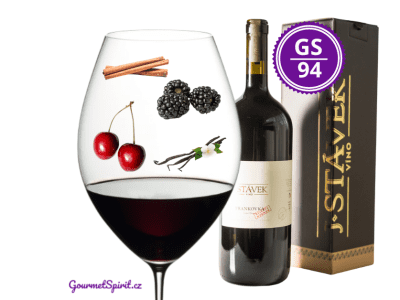 <B>Víno J. Stávek - Frankovka 2018 Reserva, suché, MAGNUM (1.5l) </B><BR> Nejlepší Frankovka z ČR