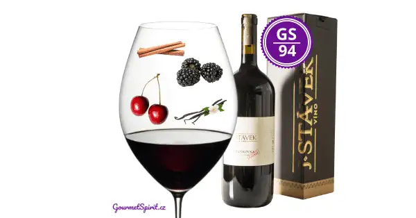 <B>Víno J. Stávek - Frankovka 2018 Reserva, suché, MAGNUM (1.5l) </B><BR> Nejlepší Frankovka z ČR