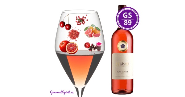 <B>Víno J. Stávek - Rosé Bočky 2018, VOC Modré Hory </B><BR> Příjemně nazrálé archivní růžové víno - Top 15 rosé Česka