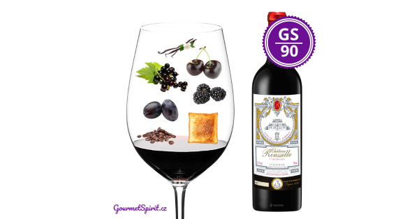 <B>Chateau Rousselle - Tradition 2019, 1er Cru Bourgeois, AOP Cotes de Bourg, Bordeaux </B><BR> Vynikající zástupce Pravého břehu Bordeaux za parádní cenu
