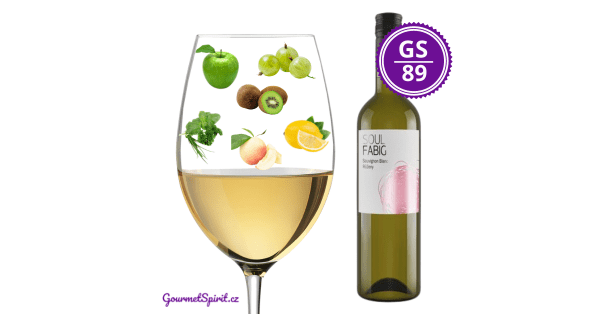 <B>Vinařství Fabig - Soul Sauvignon Blanc 2019, Růženy </B><BR> Top 40 Sauvignon z Česka