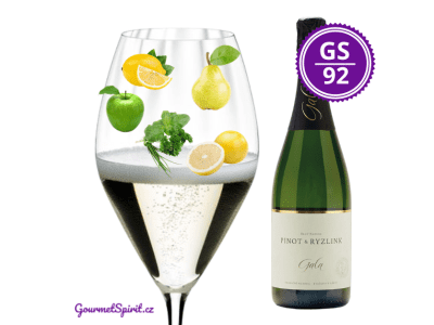 <B>Gala vinařství - Sekt Pinot & Ryzlink, Brut Nature </B><BR> Top 3 sekt z ČR