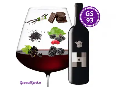 <B>VINO HORT - "Hort France" HF9 2017, IGP Aude Coteaux de Miramont, Corbiéres, Languedoc </B><BR> Moravský vinař a špičkový francouzský Syrah zrající 2 roky v 9 nových dubových sudech