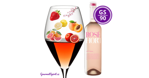<B>VINO HORT - Pinot Meunier klaret 2020, pozdní sběr </B><BR>Top 10 rosé z ČR