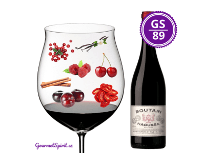 <B>Boutari winery - PDO Naoussa 2019, Řecko </B><BR> Zřejmě nejvýhodnější červené víno světa - zraje skvěle až čtyřicet let