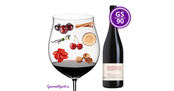 <B>Boutari winery - Grand Reserve PDO Naoussa 2016, Řecko </B><BR>Červené z původní řecké odrůdy Xinomavro - mnohaleté zrání mu svědčí.