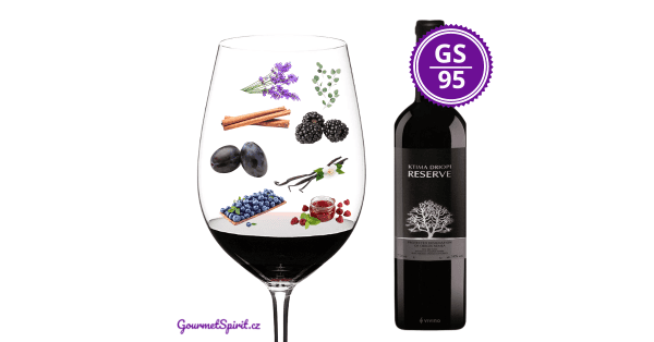 <B>Domaine Tselepos - Ktima Driopi Reserve 2017, Nemea, Pelopones, Řecko</B><BR> Nejlepší suché víno z řecké odrůdy Agiorgitiko