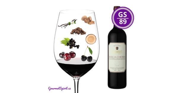<B>Ktima Biblia Chora - Červené 2020 PGI Pangeon </B><BR> Suché cuvée Bordeaux odrůd (Cabernet & Merlot) "okořeněné" tradičním řeckým Agiorgitiko
