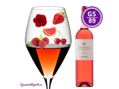 <B>Ktima Kir-Yianni - Akakis rosé 2022, PDO Amyndeon, Řecko </B><BR> Jiné rosé, téměř jako lehké červené z jediné řecké apelace pro růžová vína