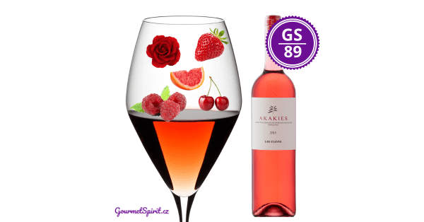 <B>Ktima Kir-Yianni - Akakis rosé 2022, PDO Amyndeon, Řecko </B><BR> Jiné rosé, téměř jako lehké červené z jediné řecké apelace pro růžová vína