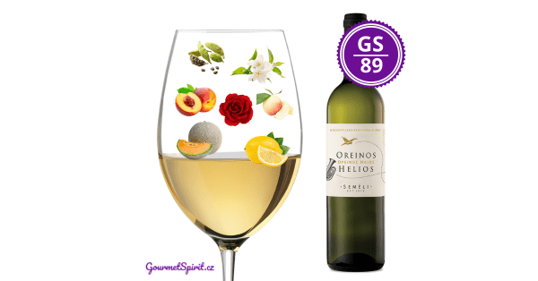 <B>Ktima Semeli - Helios Oreinos White | Bílé 2021, PGI Peloponés, Řecko </B><BR>Suché aromatické a harmonické bílé z odrůd Moschofilero a Sauvignon blanc