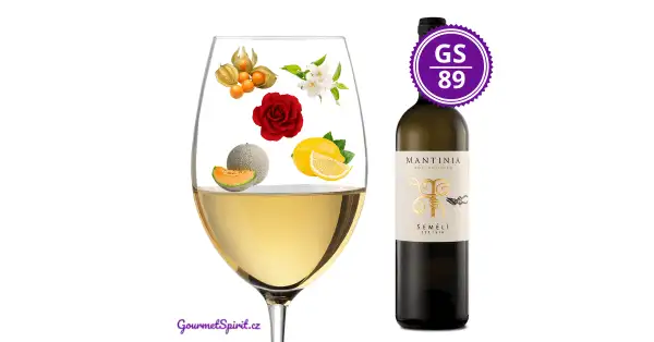 <B>Ktima Semeli - Moschofilero PDO Mantinia  2021, Řecko </B><BR>Nejlepší suché bílé víno z odrůdy Moschofilero