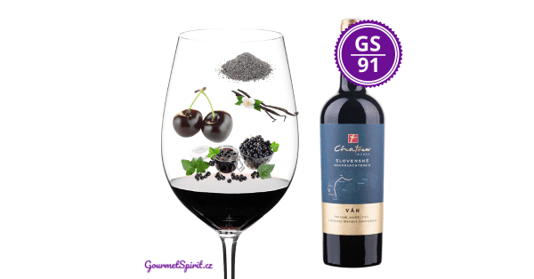 <B>Shebo Winery (Chateau Modra) - Váh 2020, neskorý zber, suché </B><BR> Top červené ze slovenské odrůdy Váh jejíž "předci" nezapřou francouzský původ