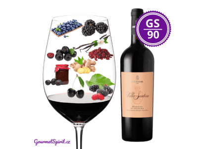 <B>Leone de Castris - Villa Santera Primitivo di Manduria DOC 2022, suché, Puglia, Itálie </B><BR> Jedno z nejlepších Primitivo!