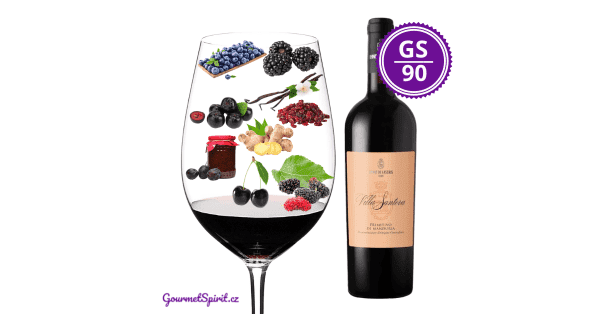 <B>Leone de Castris - Villa Santera Primitivo di Manduria DOC 2022, suché, Puglia, Itálie </B><BR> Jedno z nejlepších Primitivo!