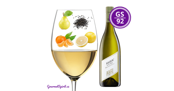 <B>Weingut R & A Pfaffl - Grüner Veltliner 2021 "Haiden", Weinviertel DAC, suché </B><BR> Špičkový rakouský veltlín z Evropského vinařství roku 2016