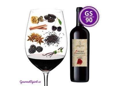 <B>Leone de Castris - 50°Vendemmia Salice Salentino DOC 2019 Riserva, suché, Puglia, Itálie </B><BR> Jedno z nejlepších červených suchých vín italské Puglie!