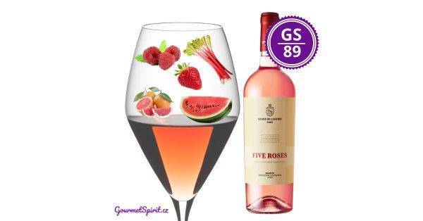 <B>Leone de Castris - Five Roses 2021, suché, Salento IGT, Puglia, Itálie </B><BR>Ikonické víno - úplně první rosé Itálie
