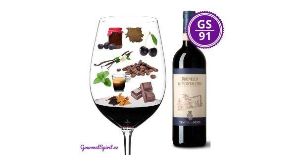<B>Tenuta di Sesta - Brunello di Montalcino DOCG 2015, Toskánsko, Itálie </B><BR> Velké Brunello z jednoho z 12 nejtradičnějších vinařství v obci Montalcino