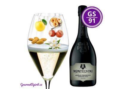 <B>Montelvini - Asolo Prosecco Superiore DOCG, "Collezione Serenitatis" Millesimato, Extra Dry </B><BR>Špičkové Prosecco z prestižní apelace Asolo v typickém polosuchém stylu