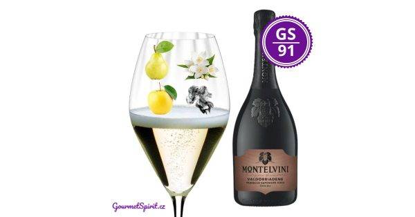<B>Montelvini - Connegliano Valdobbiadene Prosecco Superiore DOCG, "Collezione Serenitatis", Extra Dry </B><BR>Špičkové Prosecco ze strmých vinic jedné z nejprestižnějších apelací