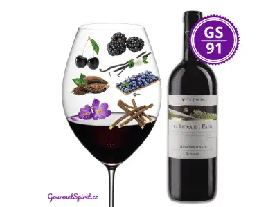 <B>Vite Colte - Barbera di Asti Superiore DOCG "Luna e i Faló" 2021, Itálie </B><BR>Koncentrované a přitom svěží suché červené - jedno z nejlepších vín z odrůdy Barbera