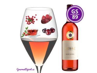 <B>Víno J. Stávek - Rosé Bočky 2021, VOC Modré Hory </B><BR> Špičkové a ojedinělé maturované růžové víno, které umí zrát