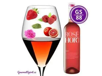 <B>VINO HORT - Merlot rosé 2022, pozdní sběr</B><BR>Pevné, lahodné a svěží rosé od Mistra růžových vín